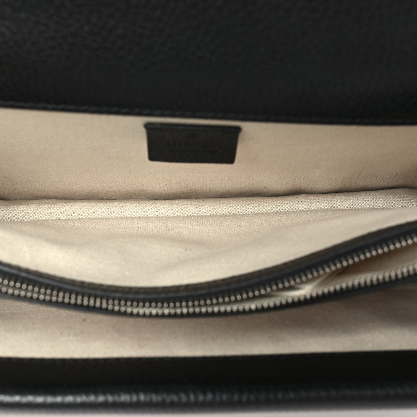 Pebbled Calfskin Small Dionysus Shoulder Bag Black
