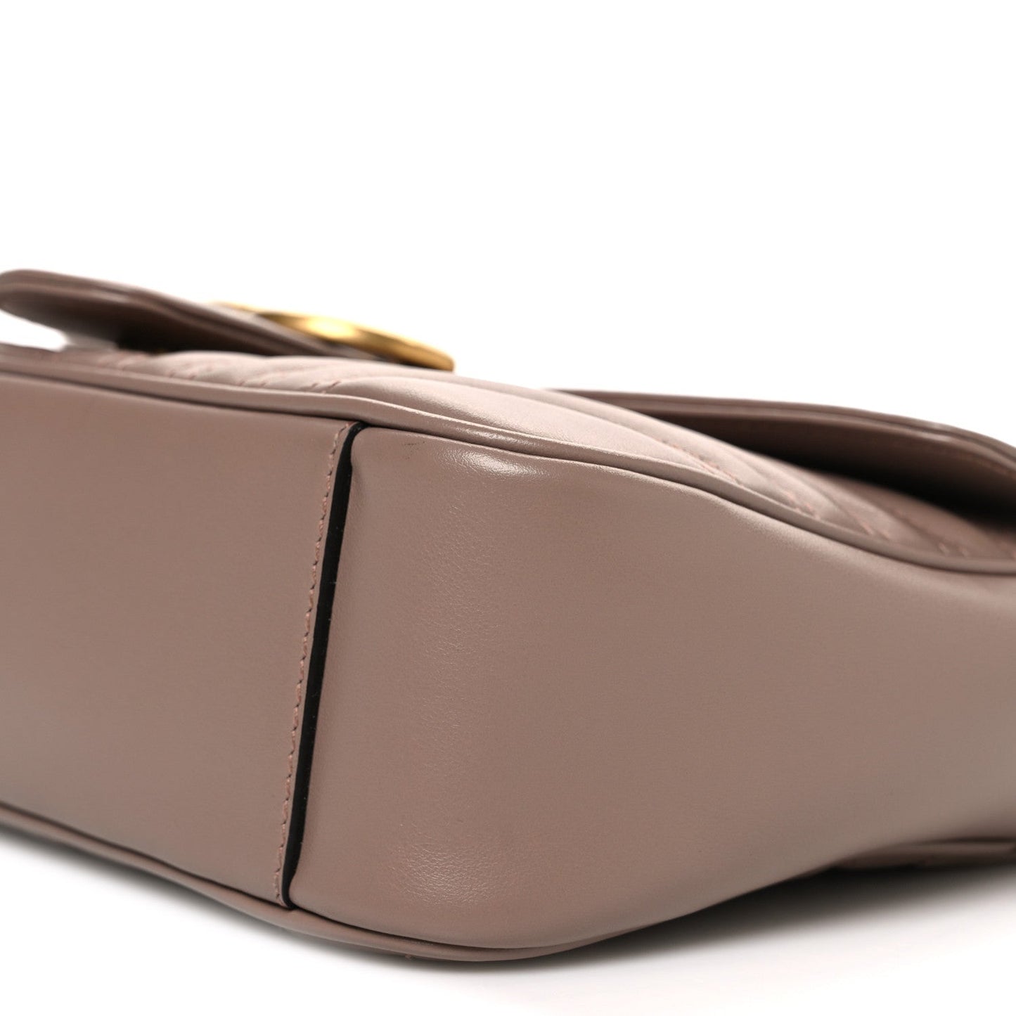 Calfskin Matelasse Small GG Marmont Shoulder Bag Porcelain Rose