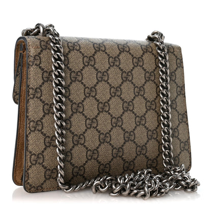 GG Supreme Monogram Mini Dionysus Shoulder Bag Taupe