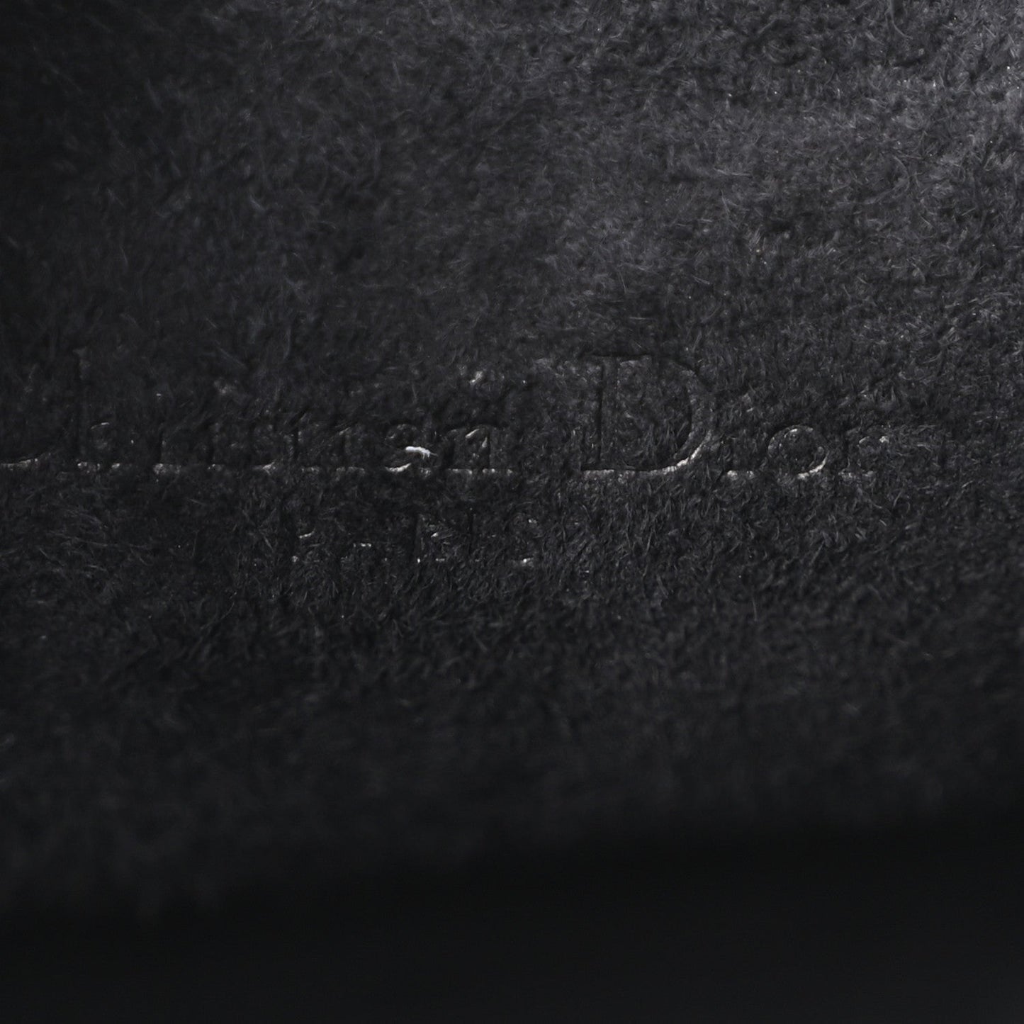 Grained Calfskin Caro Double Pouch Black