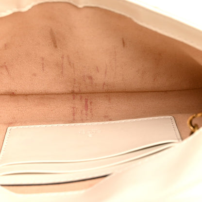 Calfskin Matelasse Mini GG Marmont Shoulder Bag With Card Holder White Black