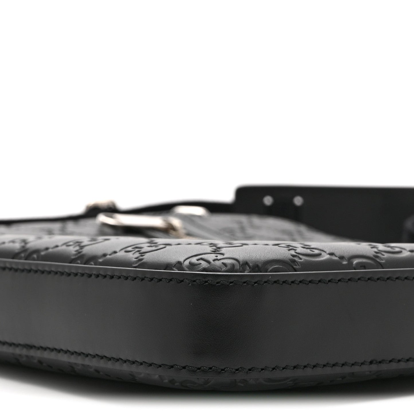 Guccissima Signature Small Messenger Bag Black