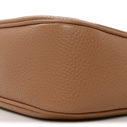 Pebbled Calfskin Small Soho Disco Bag Rose Beige