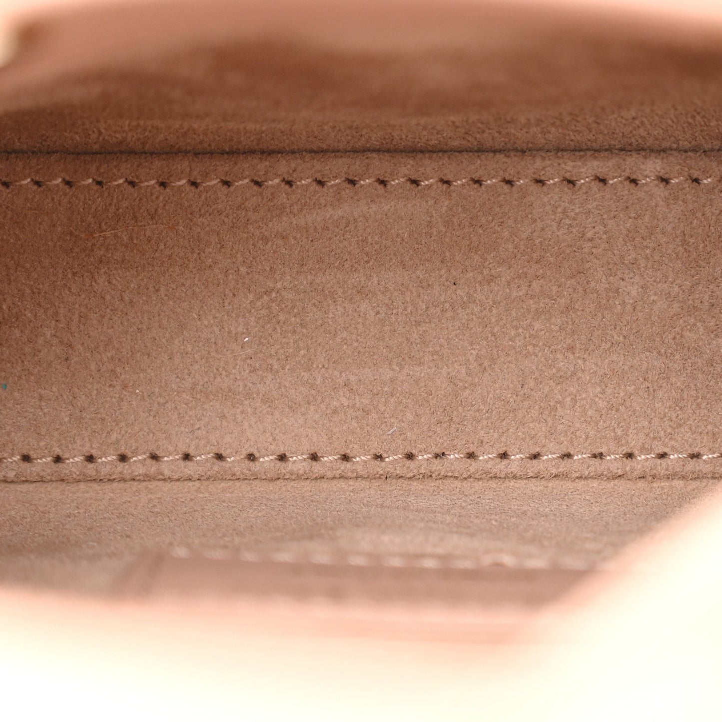 Lambskin Cannage Micro Lady Dior Rose Des Vents