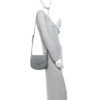 Box Calfskin Medium Bobby Flap Gray