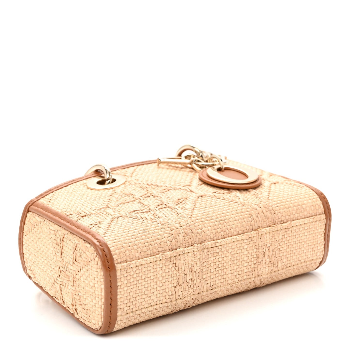 Raffia Micro Cannage Lady D-Joy Natural