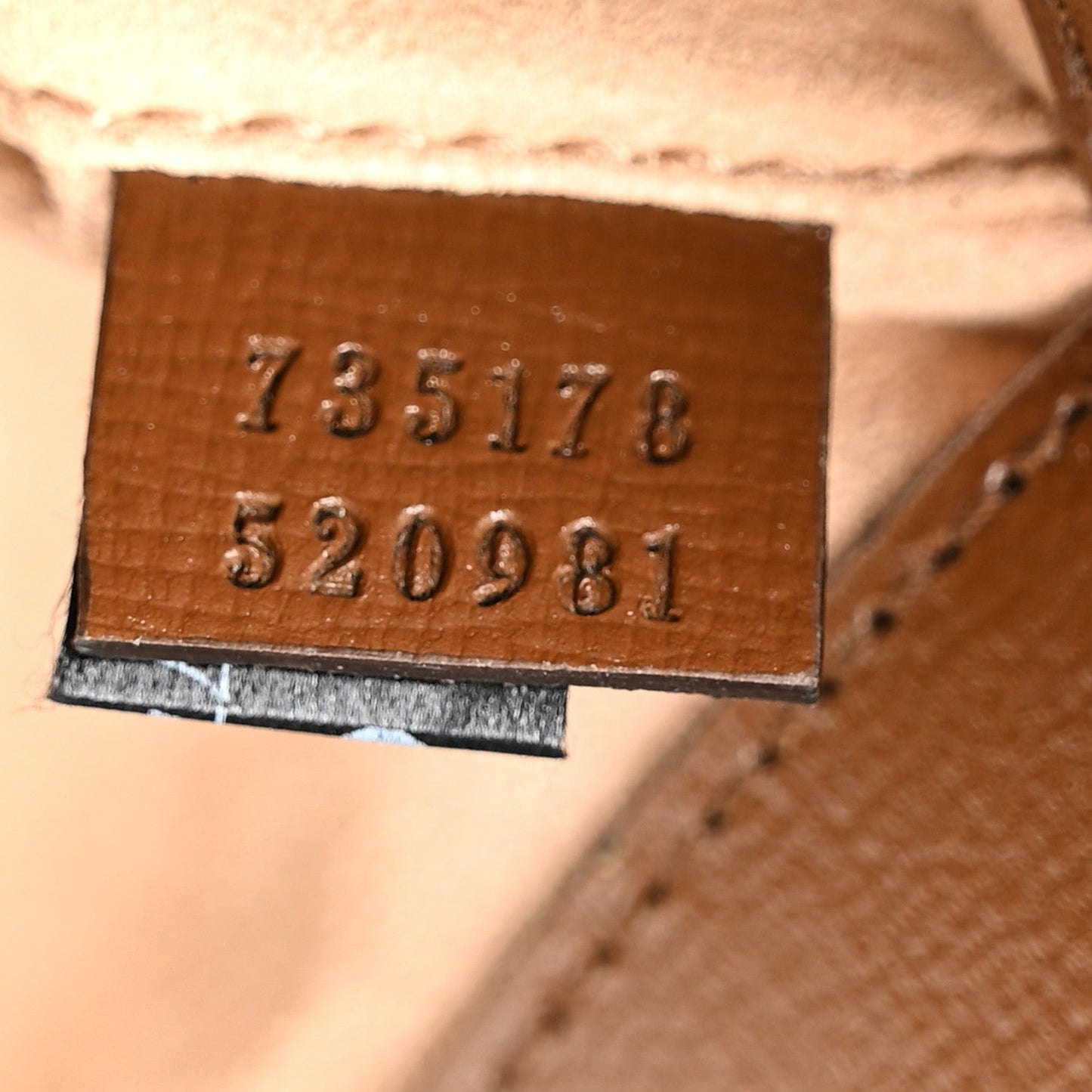 GG Supreme Monogram Small Horsebit 1955 Chain Shoulder Bag Beige Ebony Brown Sugar