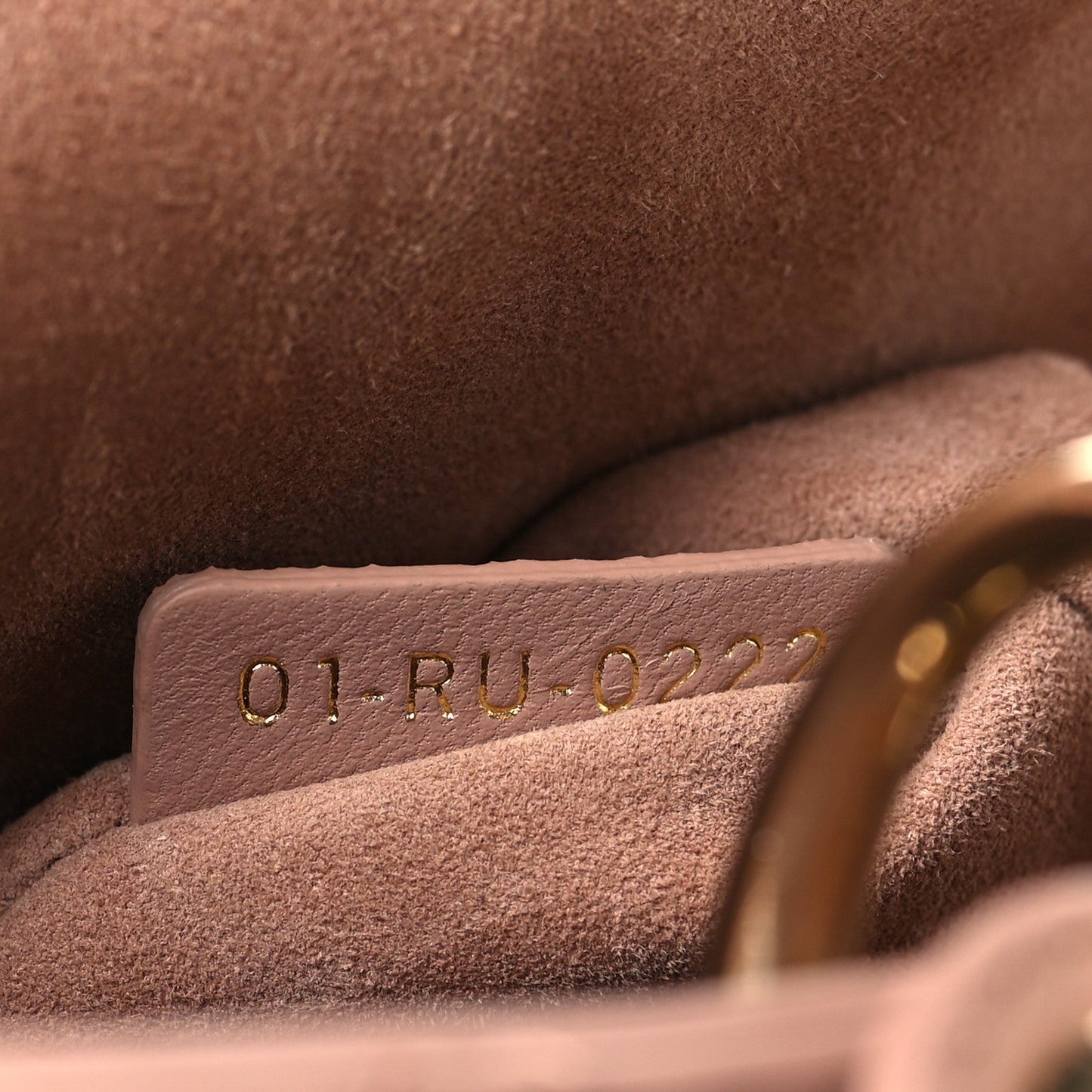 Lambskin Cannage Medium Lady Dior Fard