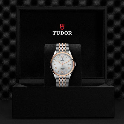 Tudor 1926 Automatic Silver Dial Two Tone Steel Strap Watch for Men - M91651-0001