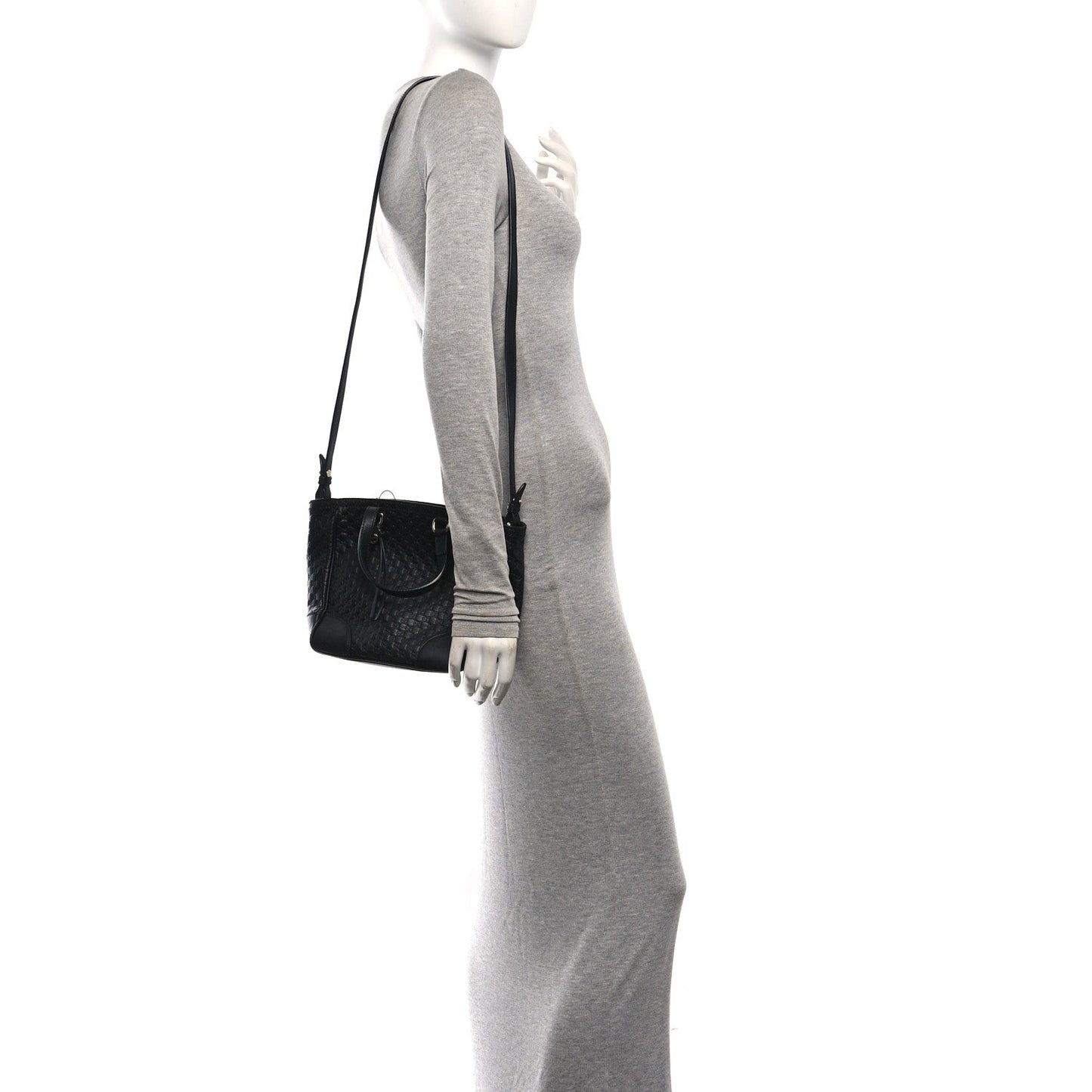 Microguccissima Small Bree Tote Black