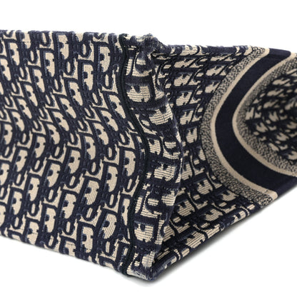 Oblique Large Book Tote Blue Multicolor
