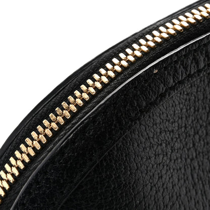 Calfskin GG Web Small Ophidia Dome Shoulder Bag Black