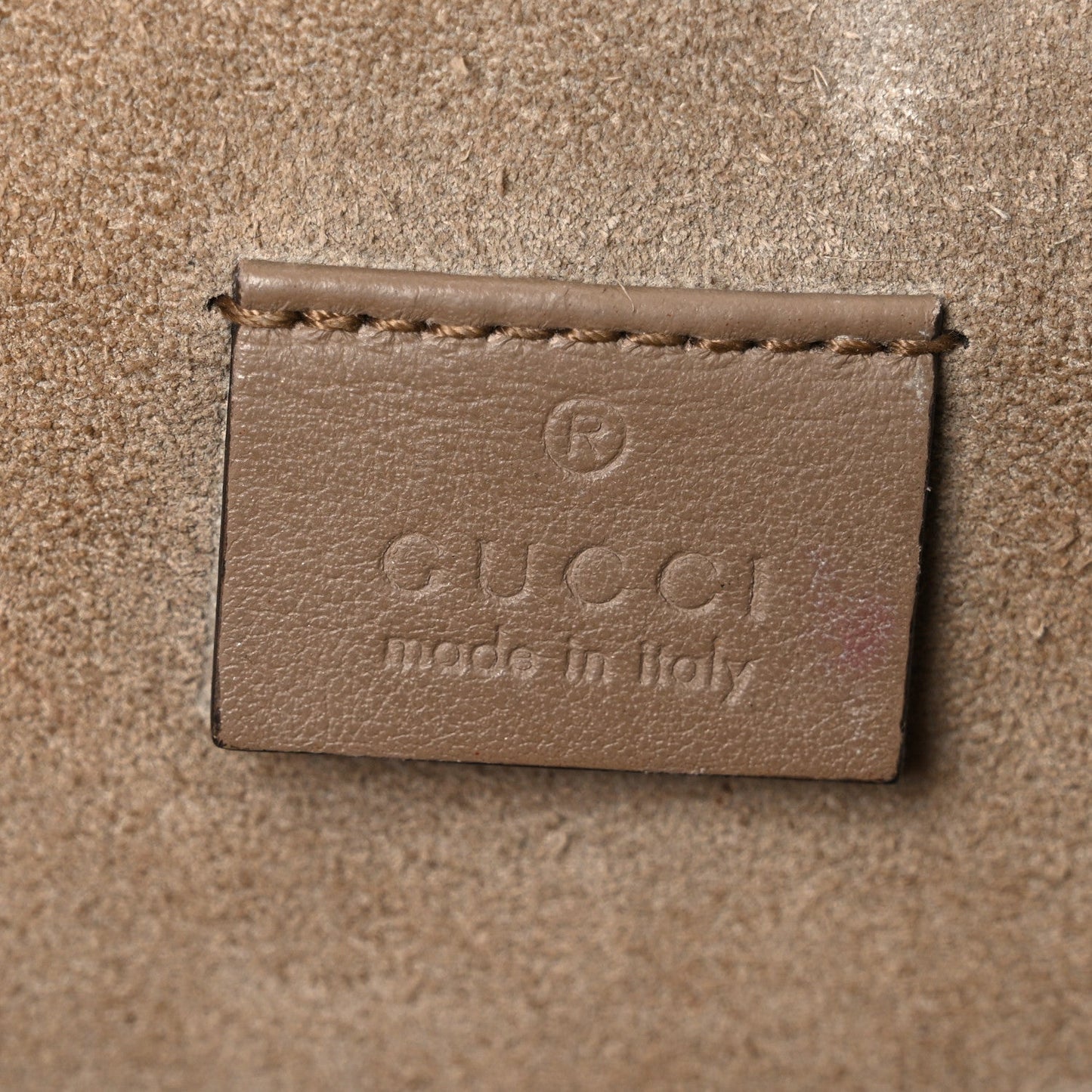 GG Supreme Monogram Small Dionysus Shoulder Bag Taupe