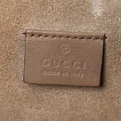 GG Supreme Monogram Small Dionysus Shoulder Bag Taupe