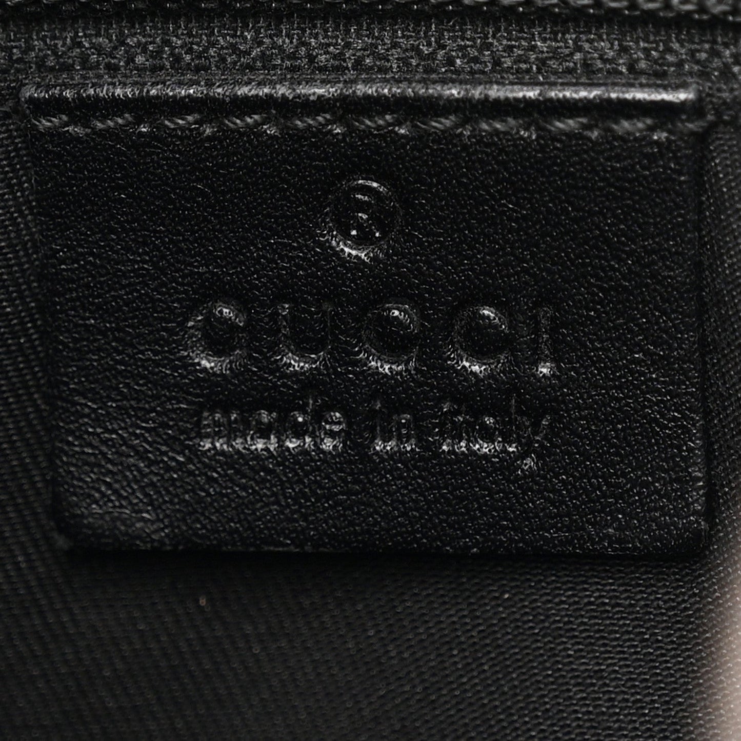 Guccissima GG Messenger Bag Black