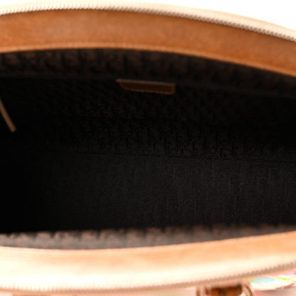 Canvas Floral Frame Satchel
