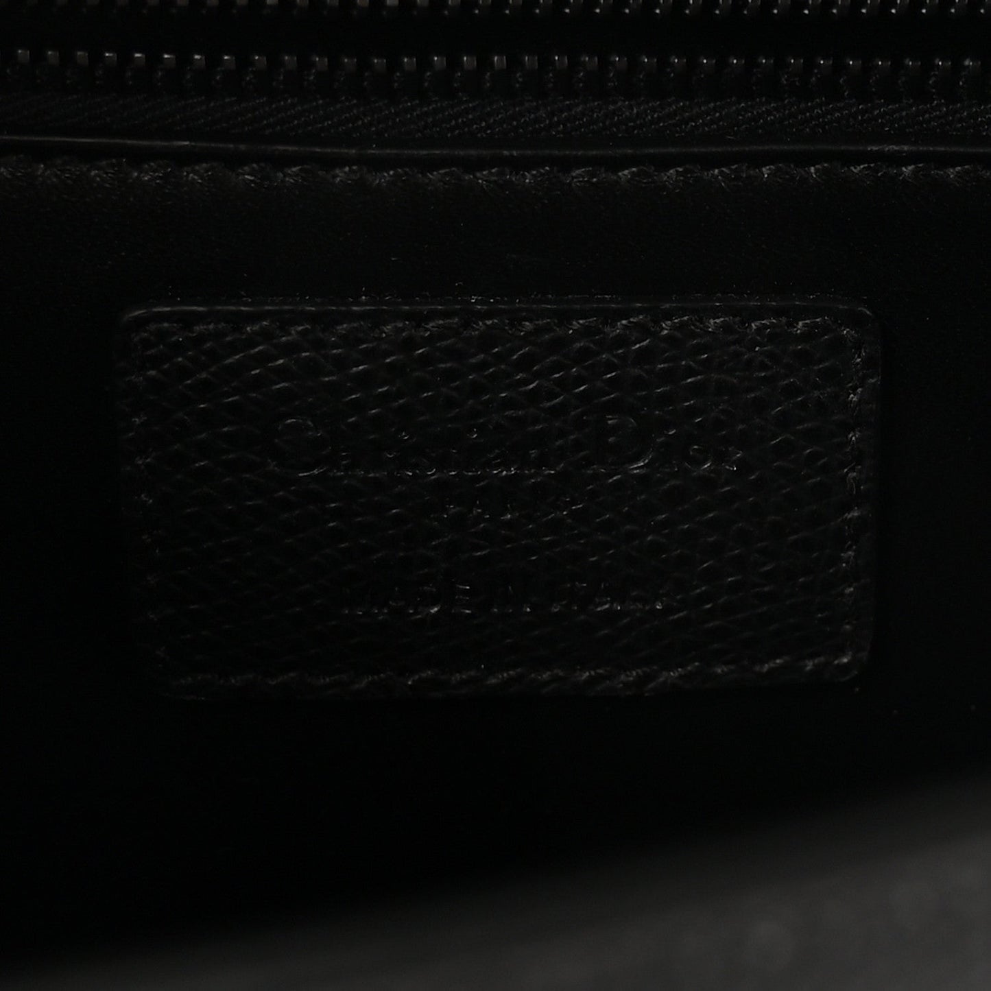Ultra Matte Grained Calfskin 30 Montaigne Flap Bag Black