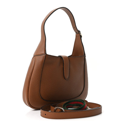 Grained Calfskin Web Medium Jackie 1961 Hobo Cuir