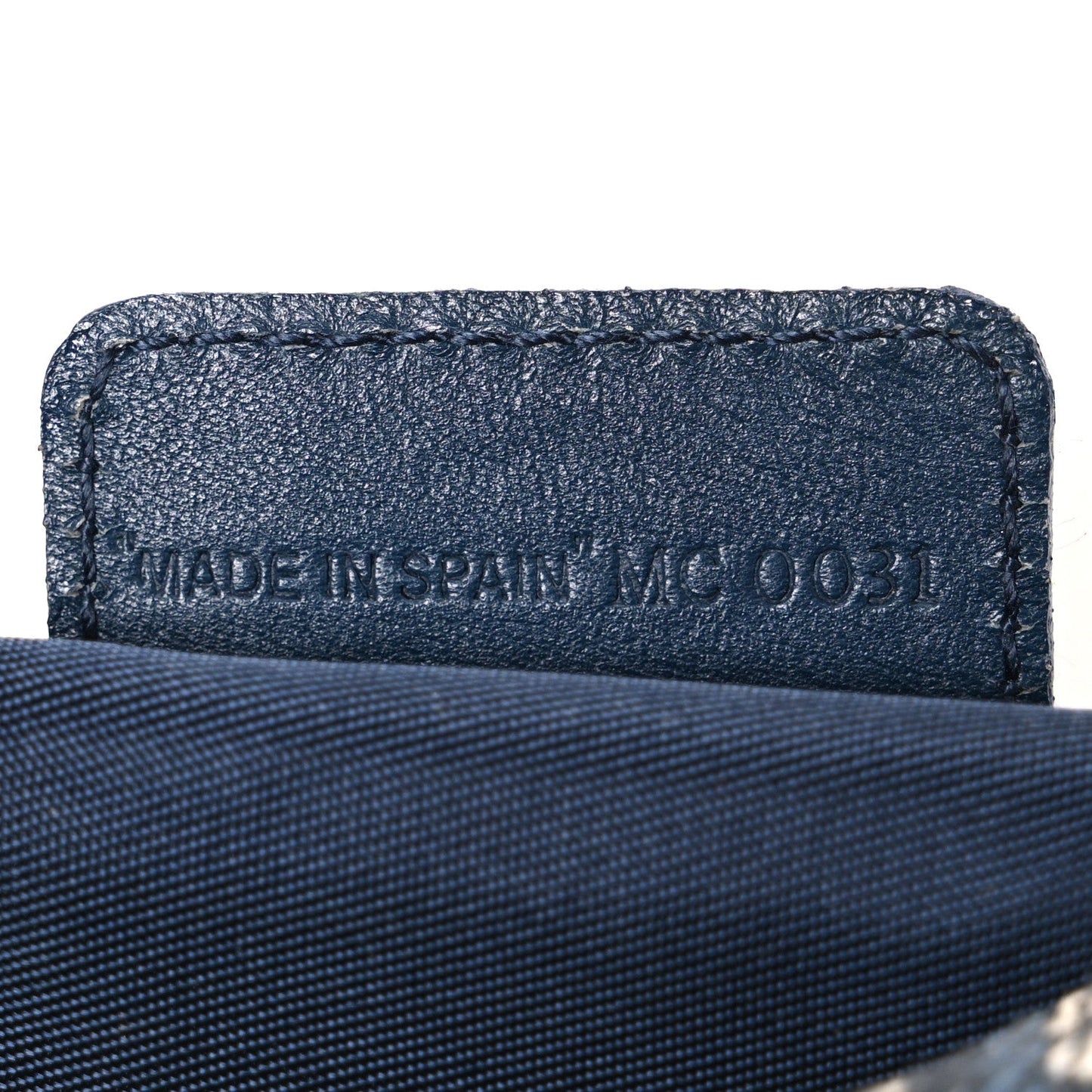 Monogram Mini Saddle Pochette Navy