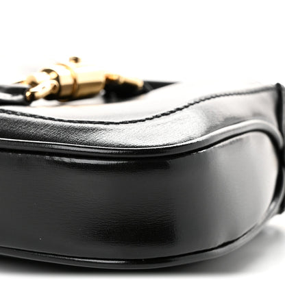 Boarded Dyana Lux Calfskin Nano Jackie 1961 Hobo Black