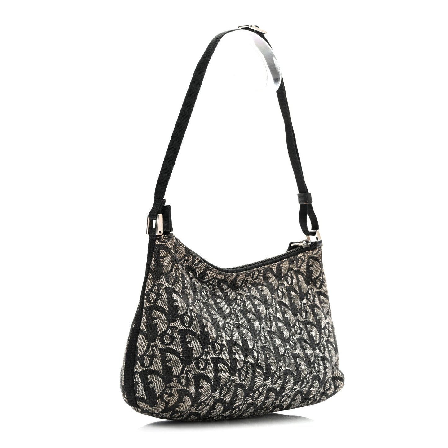 Monogram Shoulder Bag Pochette Black