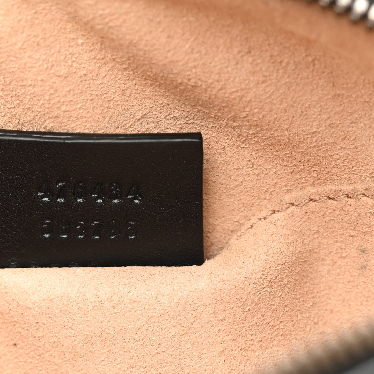 Calfskin Matelasse GG Marmont Belt Bag 75 30 Black