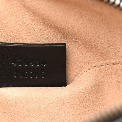 Calfskin Matelasse GG Marmont Belt Bag 75 30 Black