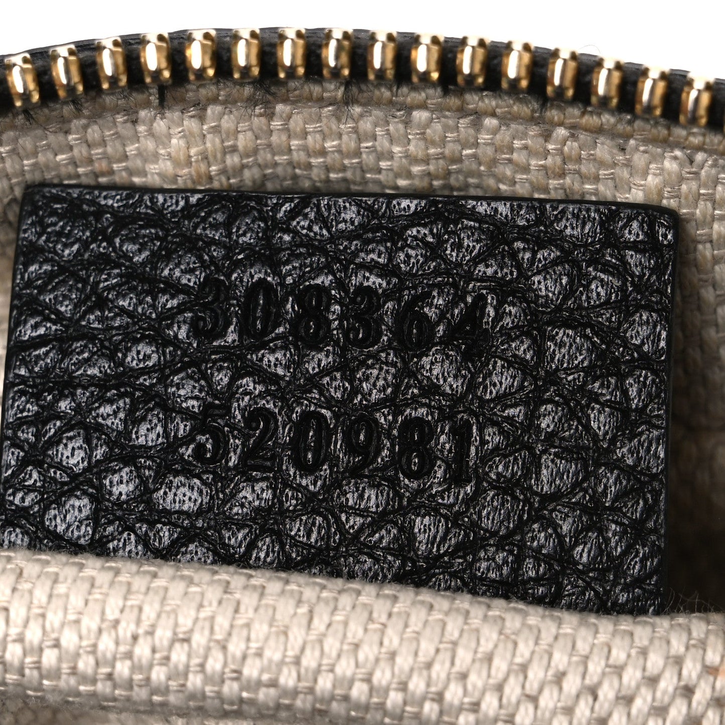 Pebbled Calfskin Small Soho Disco Bag Black