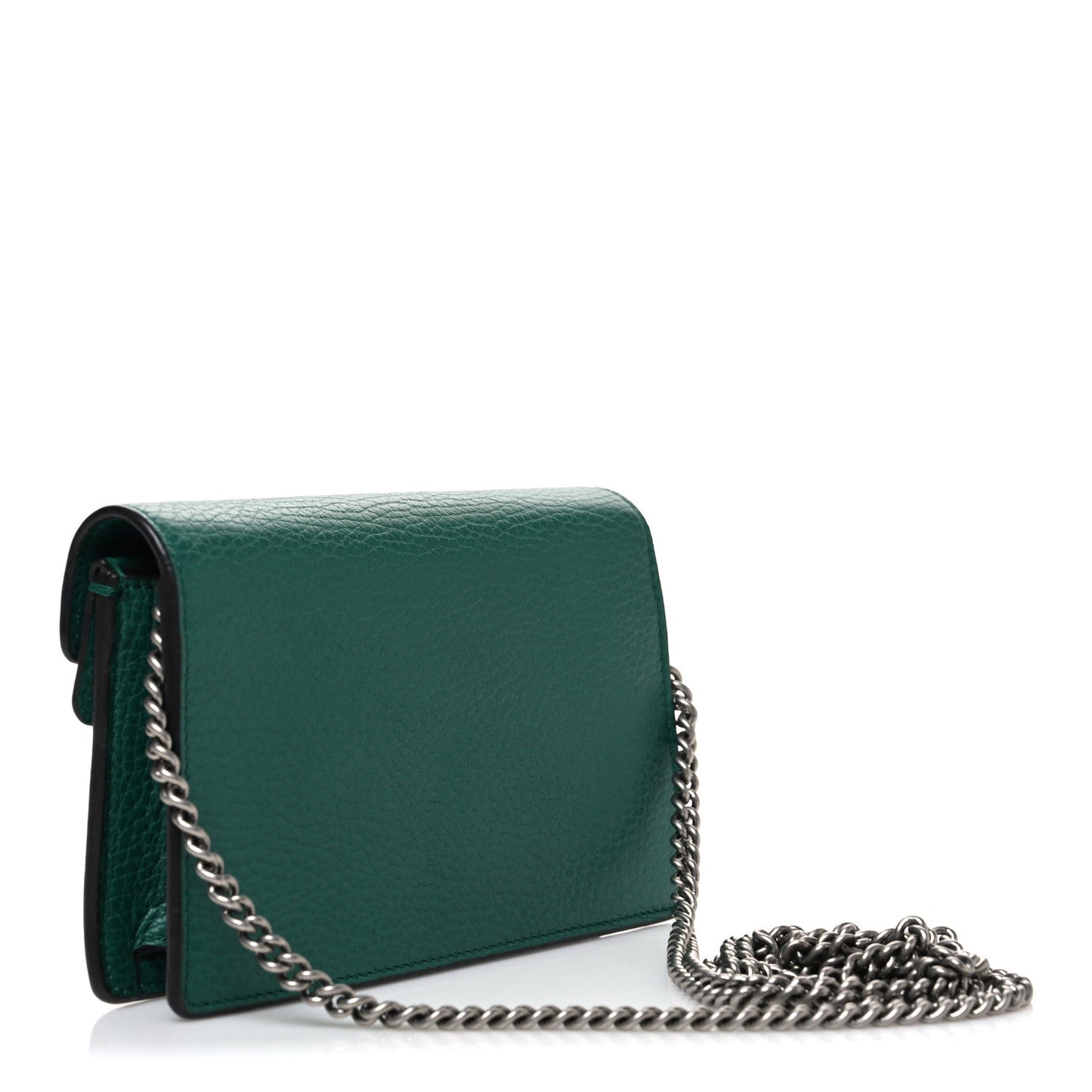 Calfskin Super Mini Dionysus Shoulder Bag Emerald