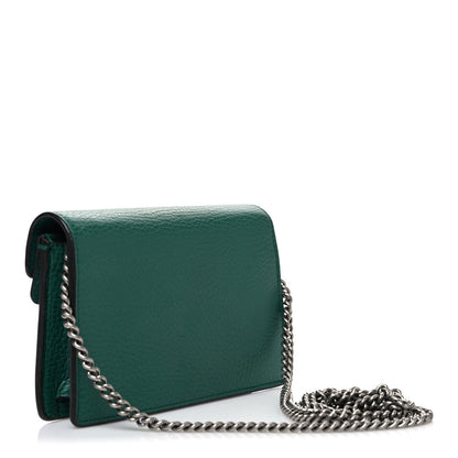 Calfskin Super Mini Dionysus Shoulder Bag Emerald