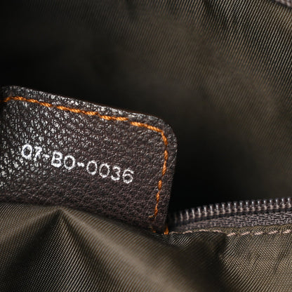 Monogram Traveler Satchel Brown