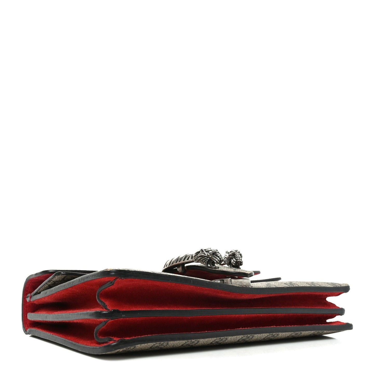GG Supreme Monogram Small Dionysus Shoulder Bag Red