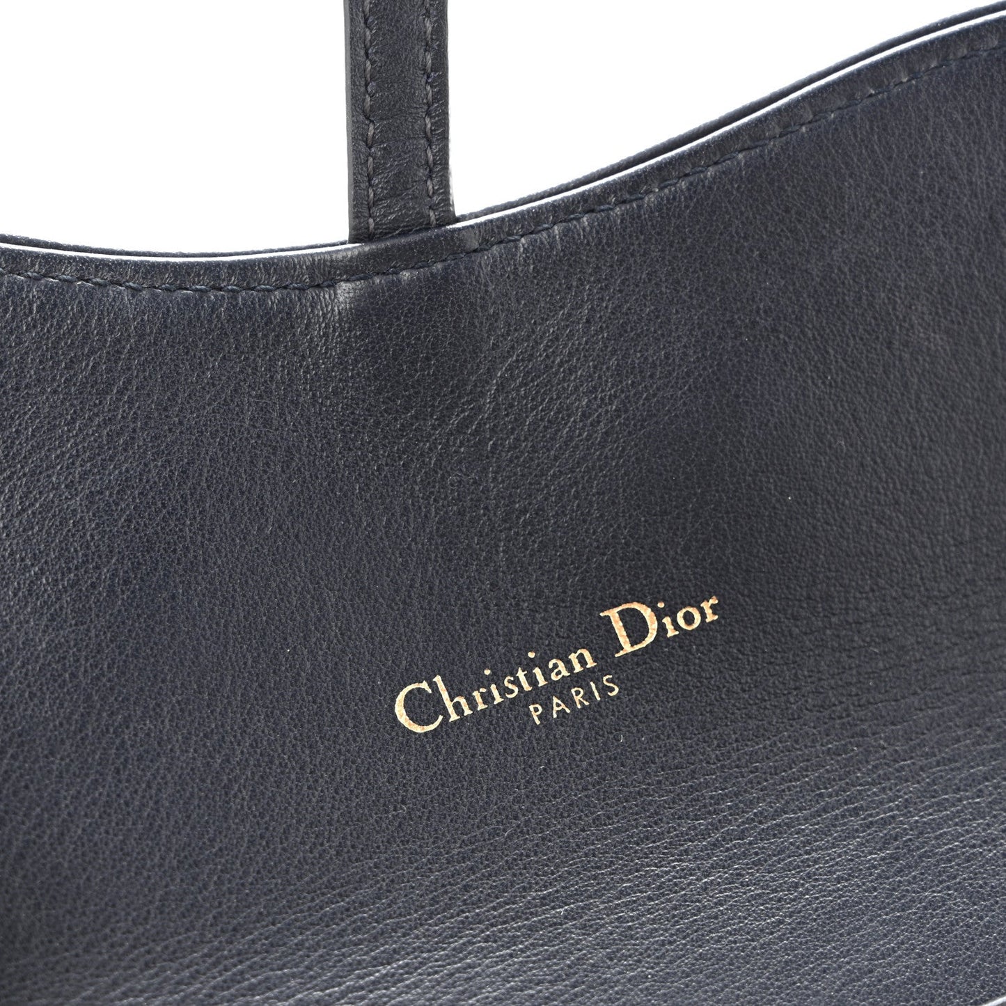 Oblique Saddle Chain Long Wallet Blue