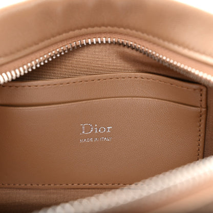 Supple Lambskin Bow Pouch Camel