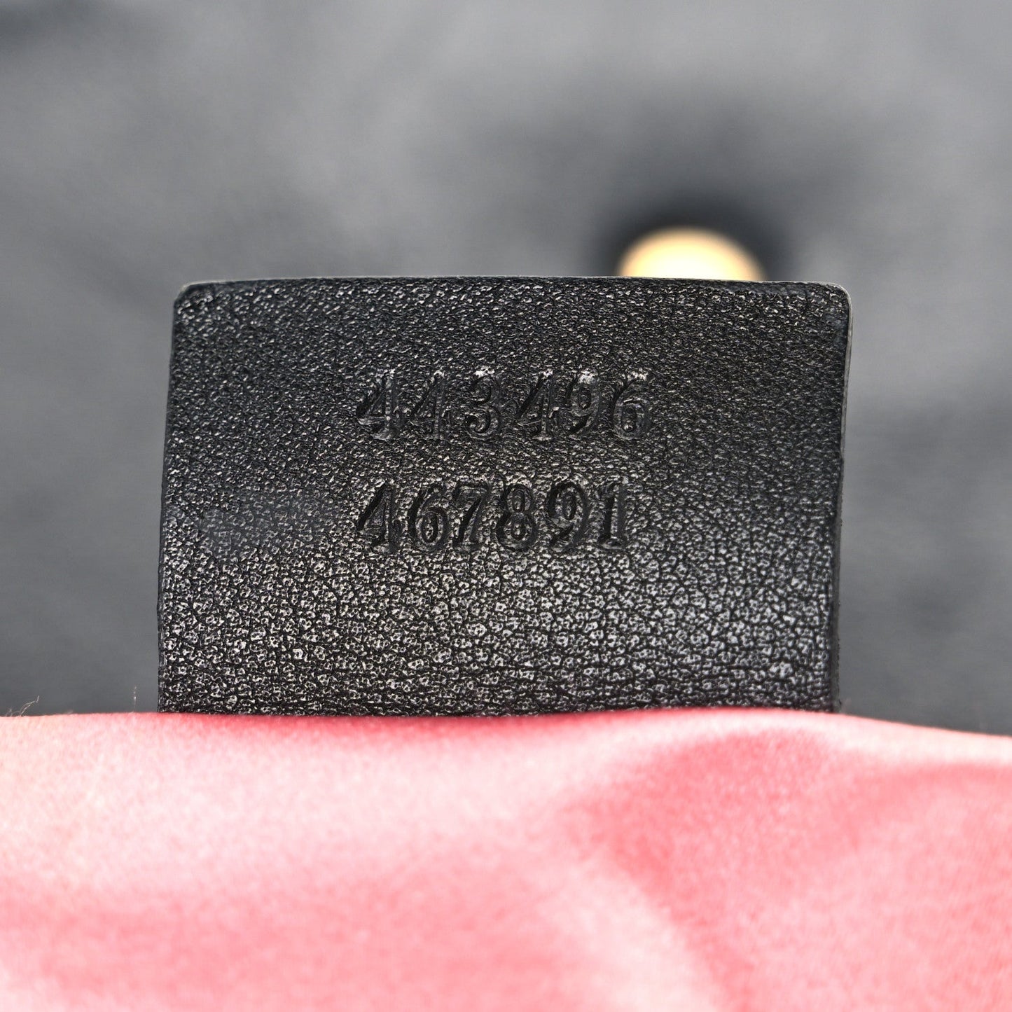 Velvet Matelasse Medium GG Marmont Shoulder Bag Black