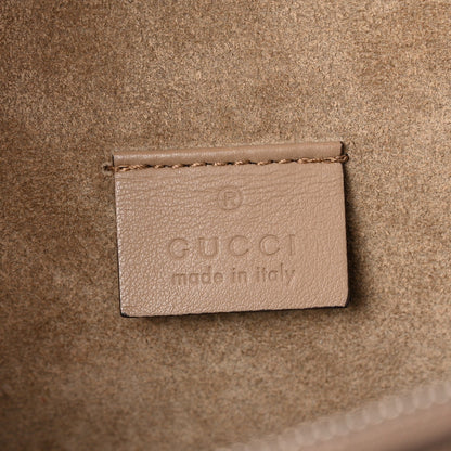 GG Supreme Monogram Small Dionysus Shoulder Bag Taupe