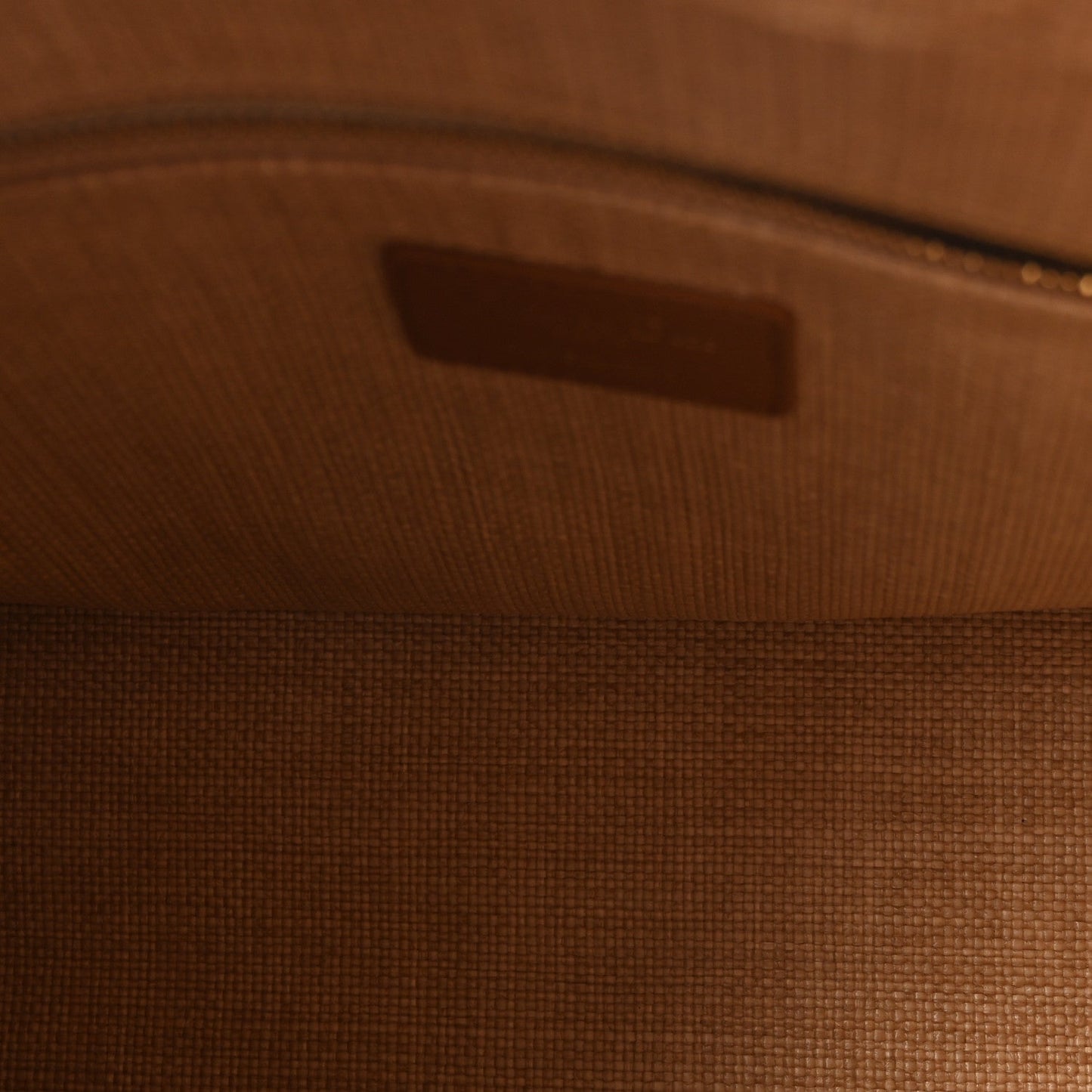 Raffia Macro Cannage Medium Book Tote Natural