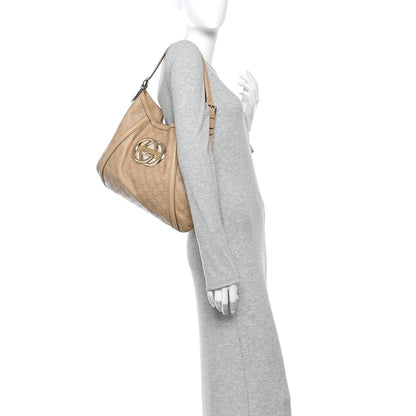 Guccissima Medium Britt Tote Beige