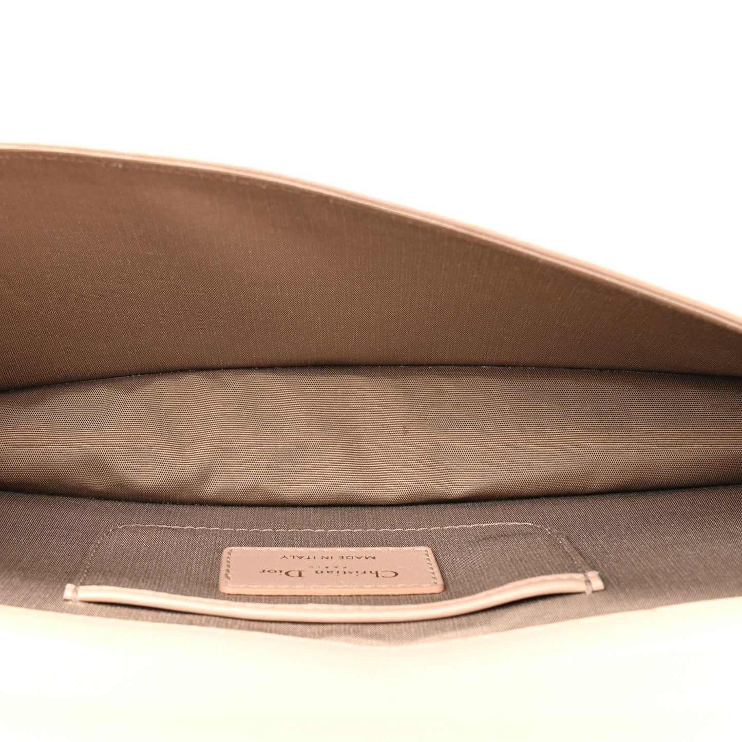 Lambskin Cannage Lady Dior Convertible Clutch Pink