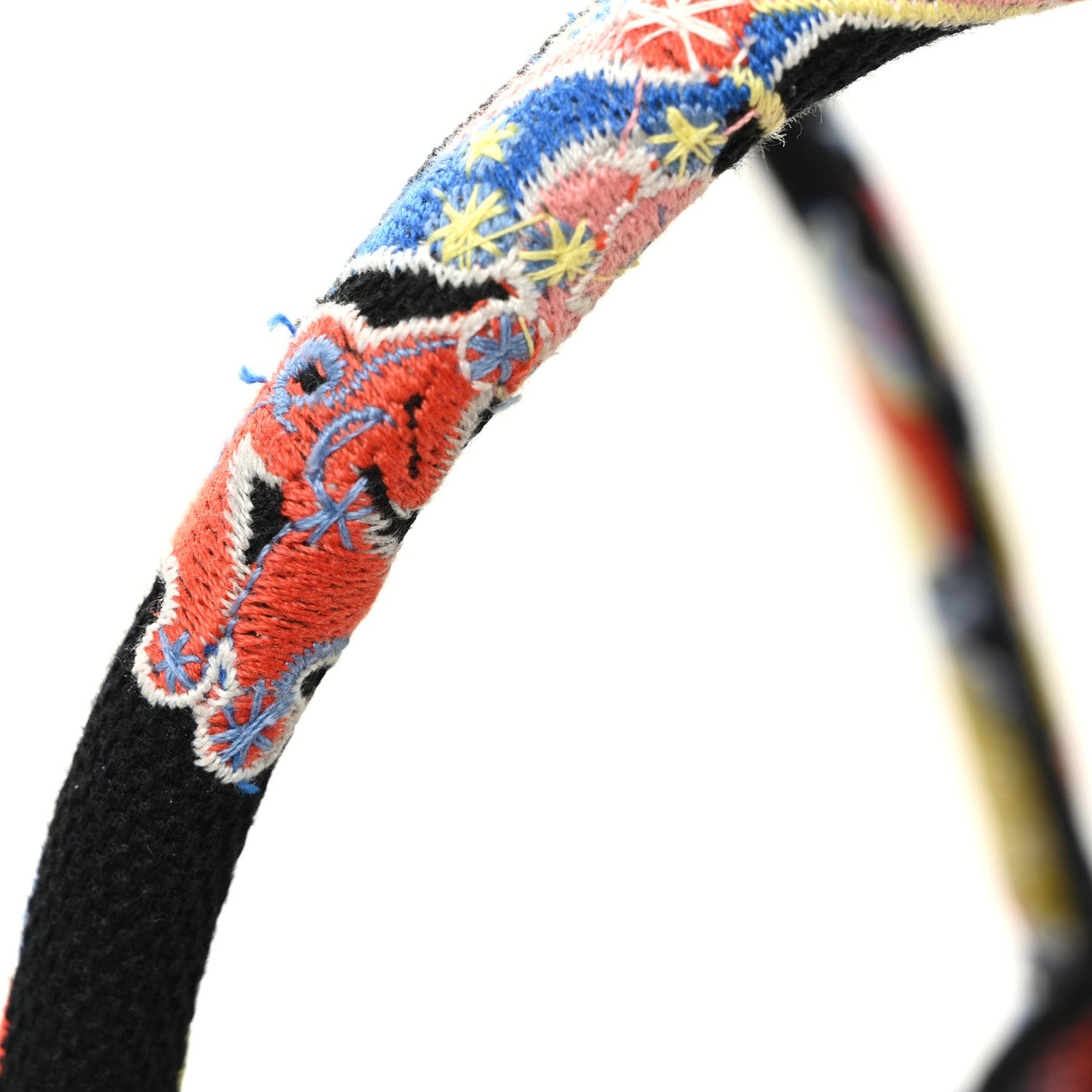 Canvas Zodiac Fantastico Embroidered Medium Book Tote Black Multicolor