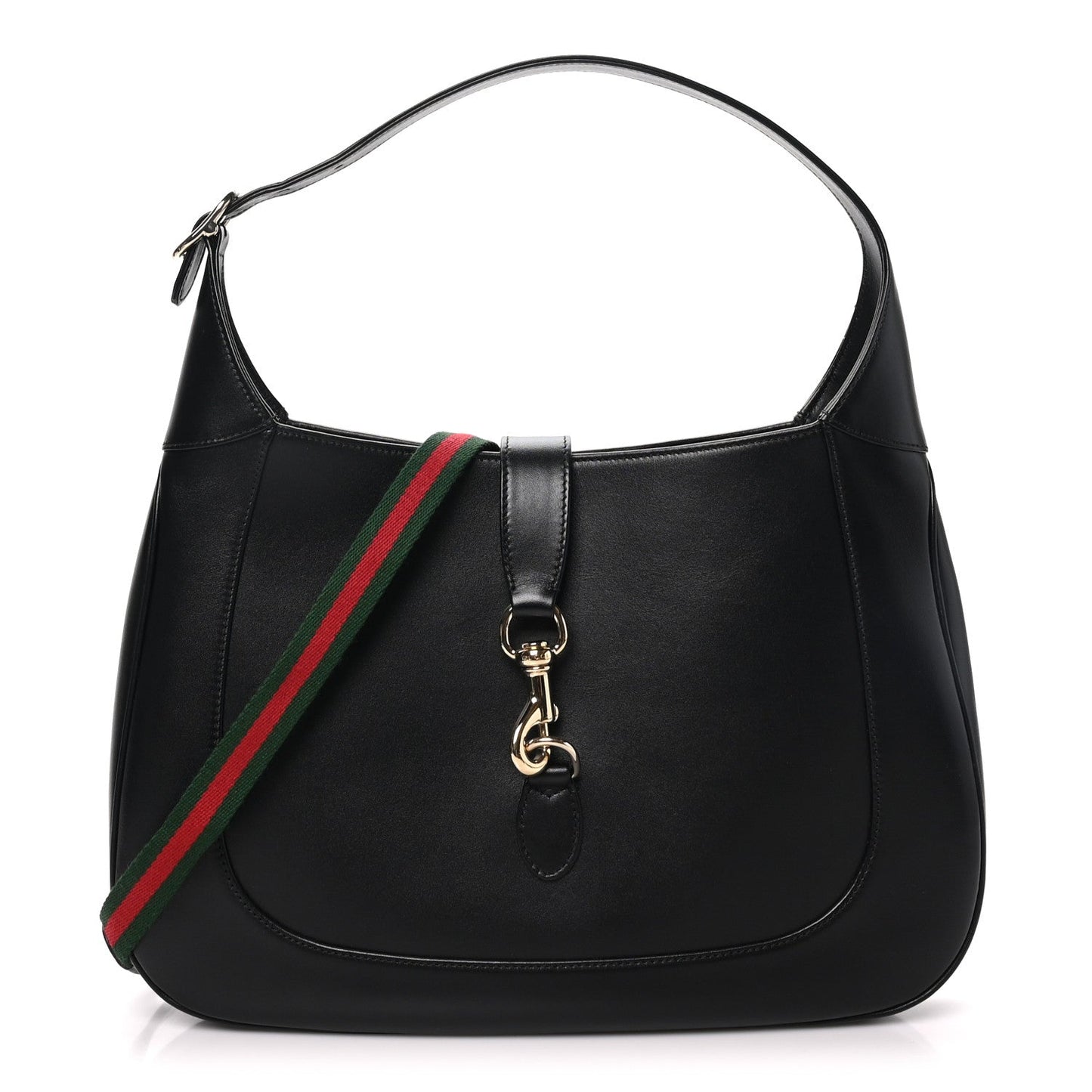 Boarded Dyana Lux Calfskin Medium Jackie 1961 Hobo Rosso