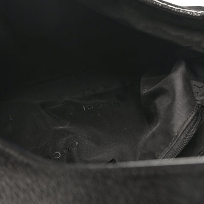 Felt Jackie O Hobo Black