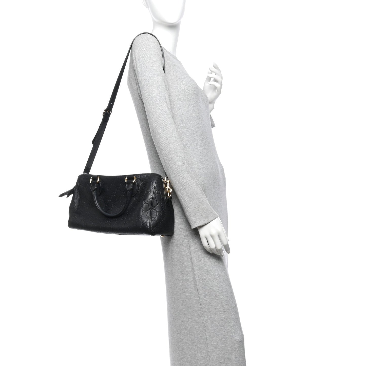 Guccissima Signature Boston Black