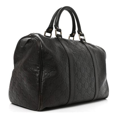 Guccissima Medium Joy Boston Dark Brown