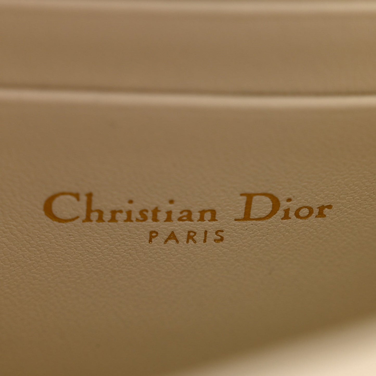 Lambskin Cannage Mini My Dior Bag Latte