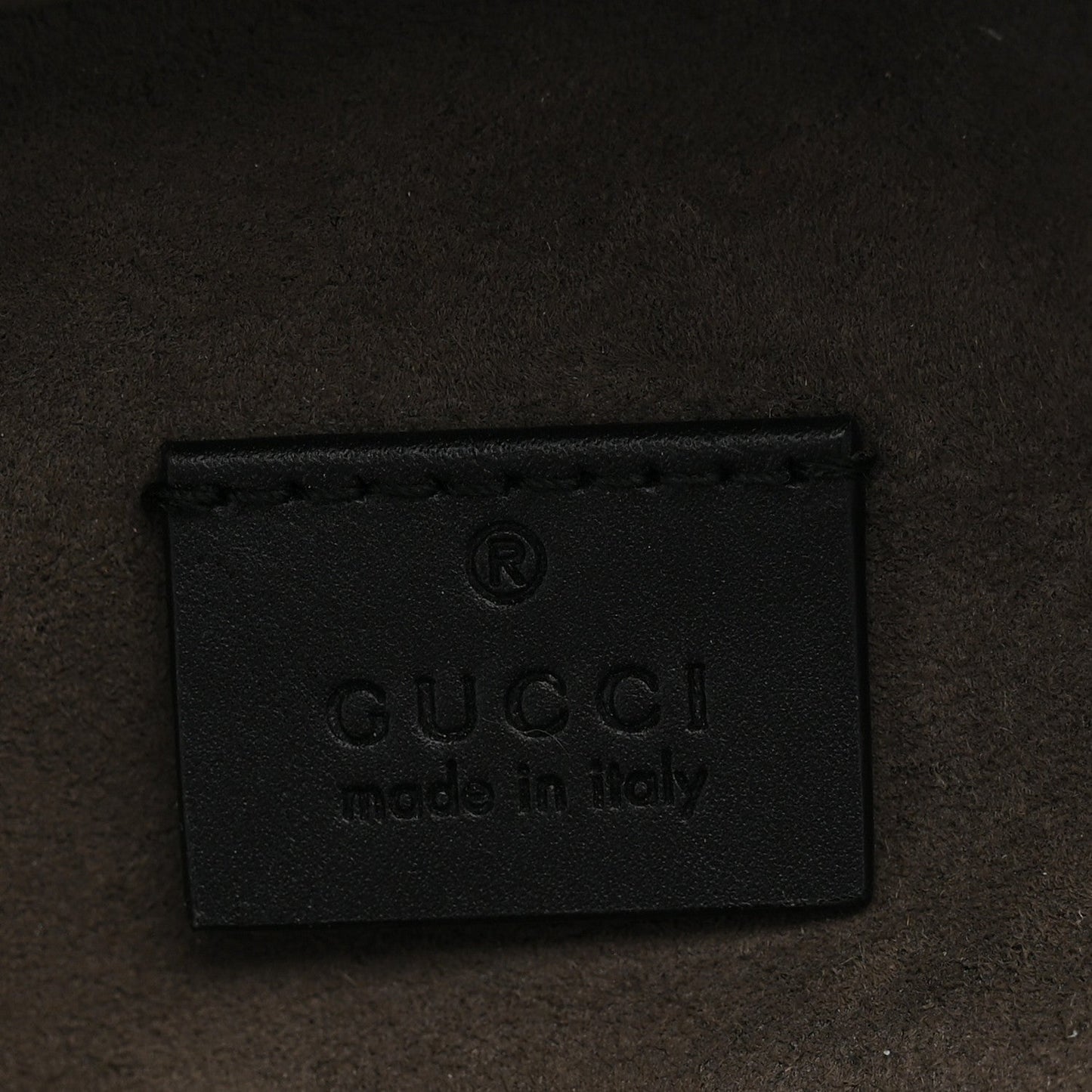GG Supreme Monogram Medium Backpack Black