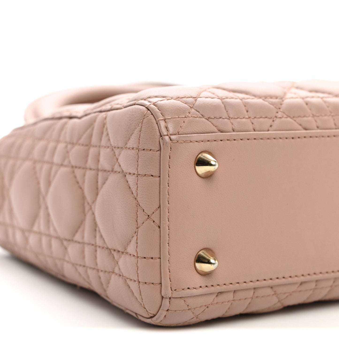 Lambskin Cannage Small My ABCDior Lady Dior Blush