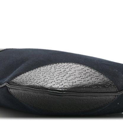 Canvas Small Jackie O Hobo Black