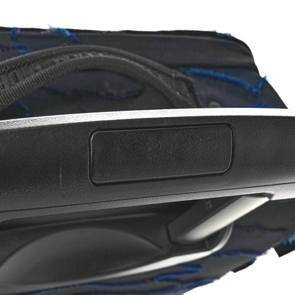 Canvas Small Diortravel Suitcase Blue Multicolor