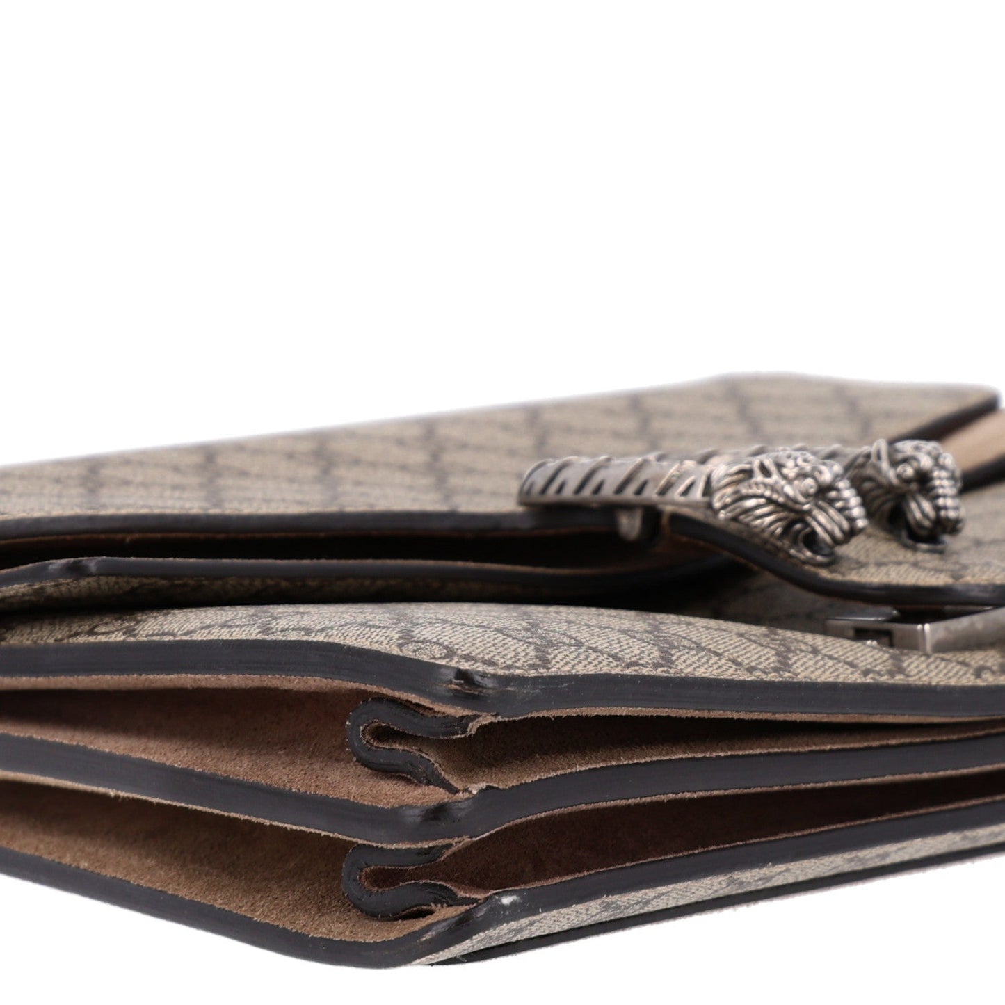 GG Supreme Monogram Medium Dionysus Shoulder Bag Taupe